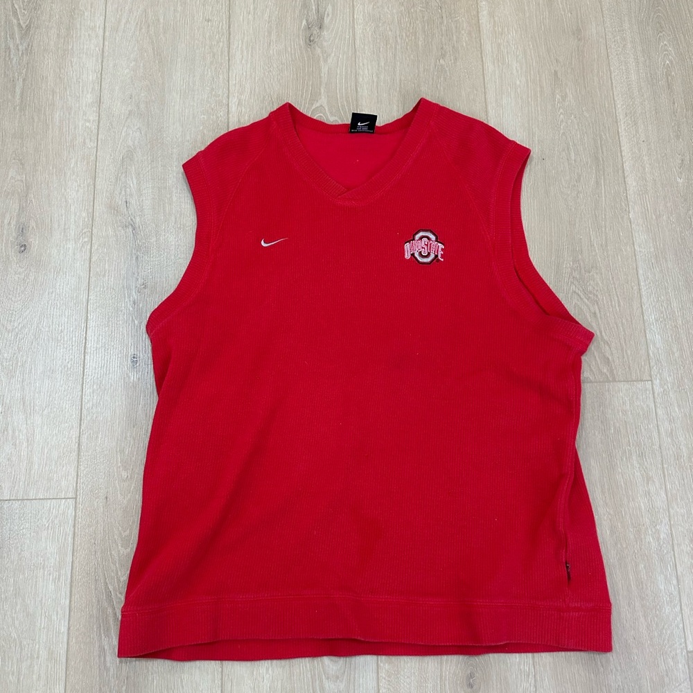 Y2K Nike OSU Vest Size L